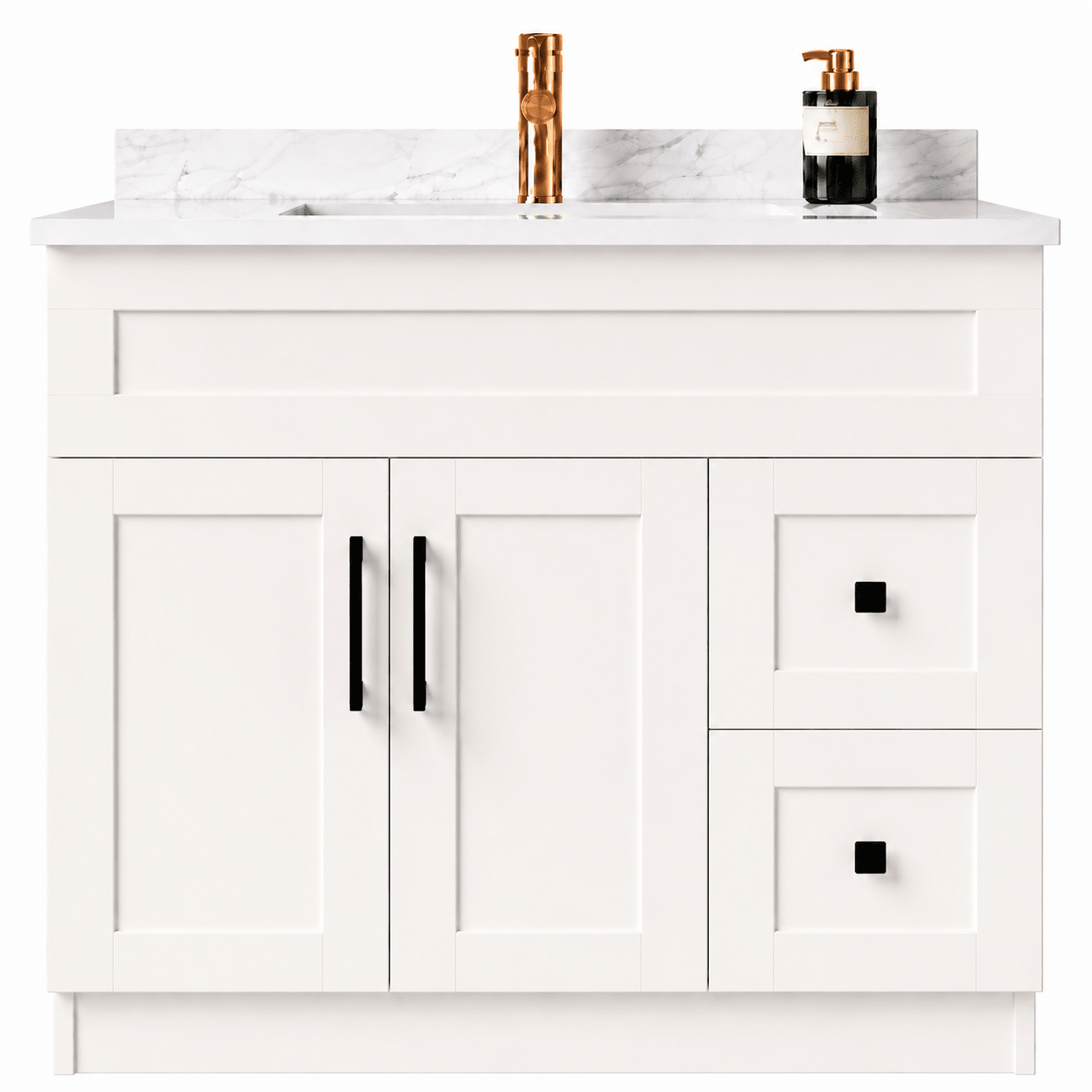 42" Modena MDF Shaker Free Standing Bathroom Vanity - RenoPro Co.