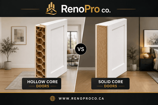 10 Key Differences Between Hollow Core and Solid Core Doors for GTA Homeowners - RenoPro Co.