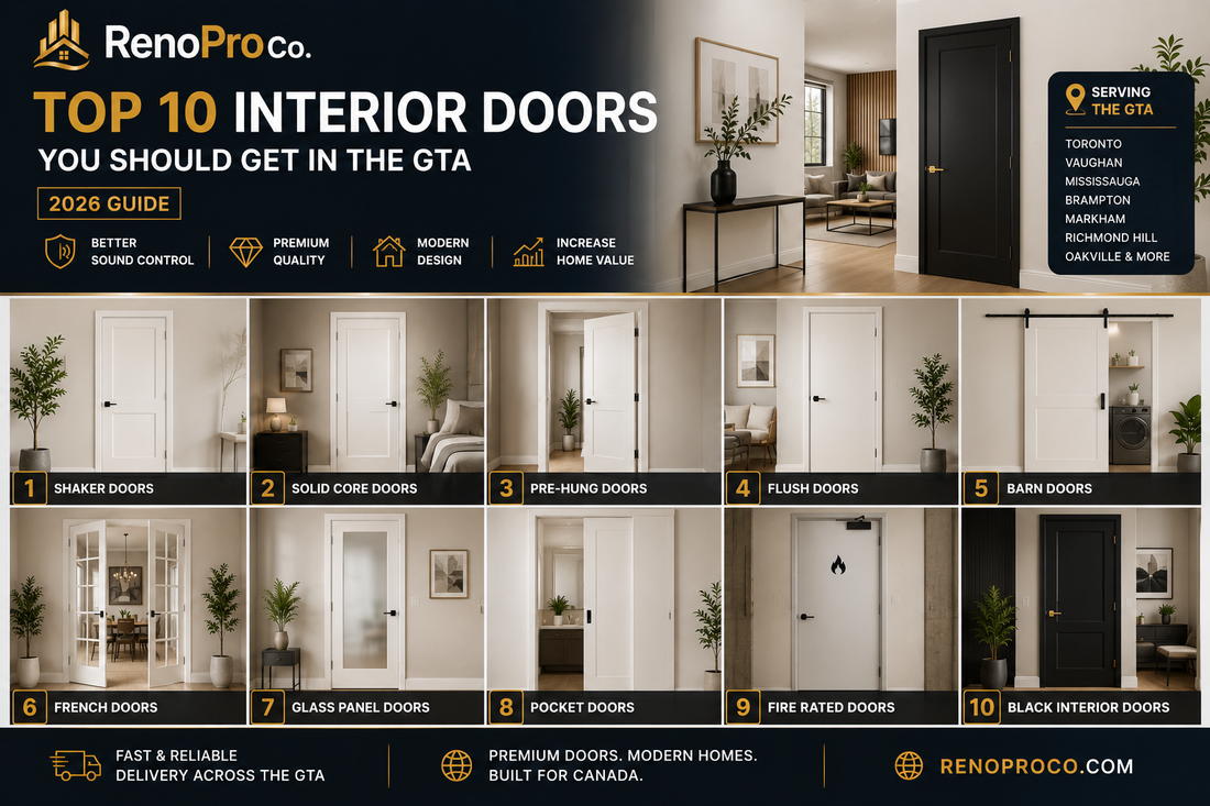 Top 10 Interior Doors in Vaughan and The GTA