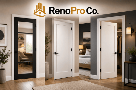 Choosing Between Glass, Solid Core & Hollow Core Doors in Toronto & GTA Homes - RenoPro Co.