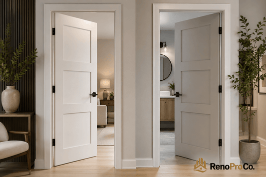 Left-Hand vs Right-Hand Doors: How to Tell Which Swing You Need (2026 Guide) - RenoPro Co.