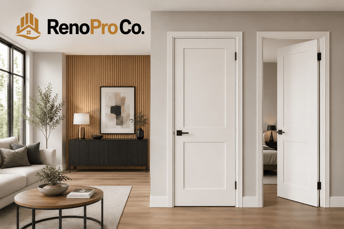 Pre-Hung Doors vs. Slab Doors: Which Interior Door Is Best for Toronto & GTA Homes? - RenoPro Co.