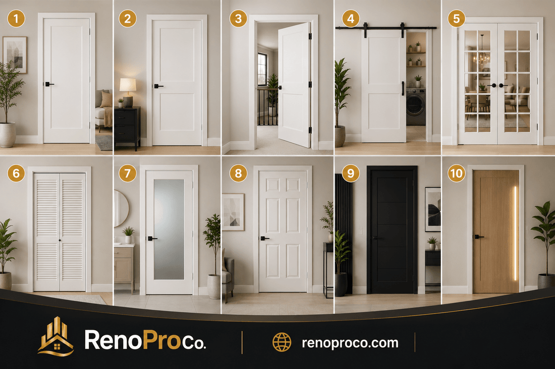 Shaker Interior Doors for Modern GTA Homes - RenoPro Co.
