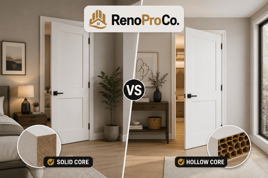 Solid Core vs Hollow Core Interior Doors in Toronto & GTA: Which Is Best for Your Home? - RenoPro Co.