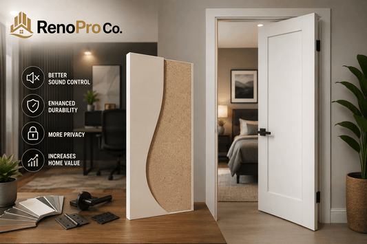 Solid Core vs Hollow Core Interior Doors Toronto - RenoPro Co.