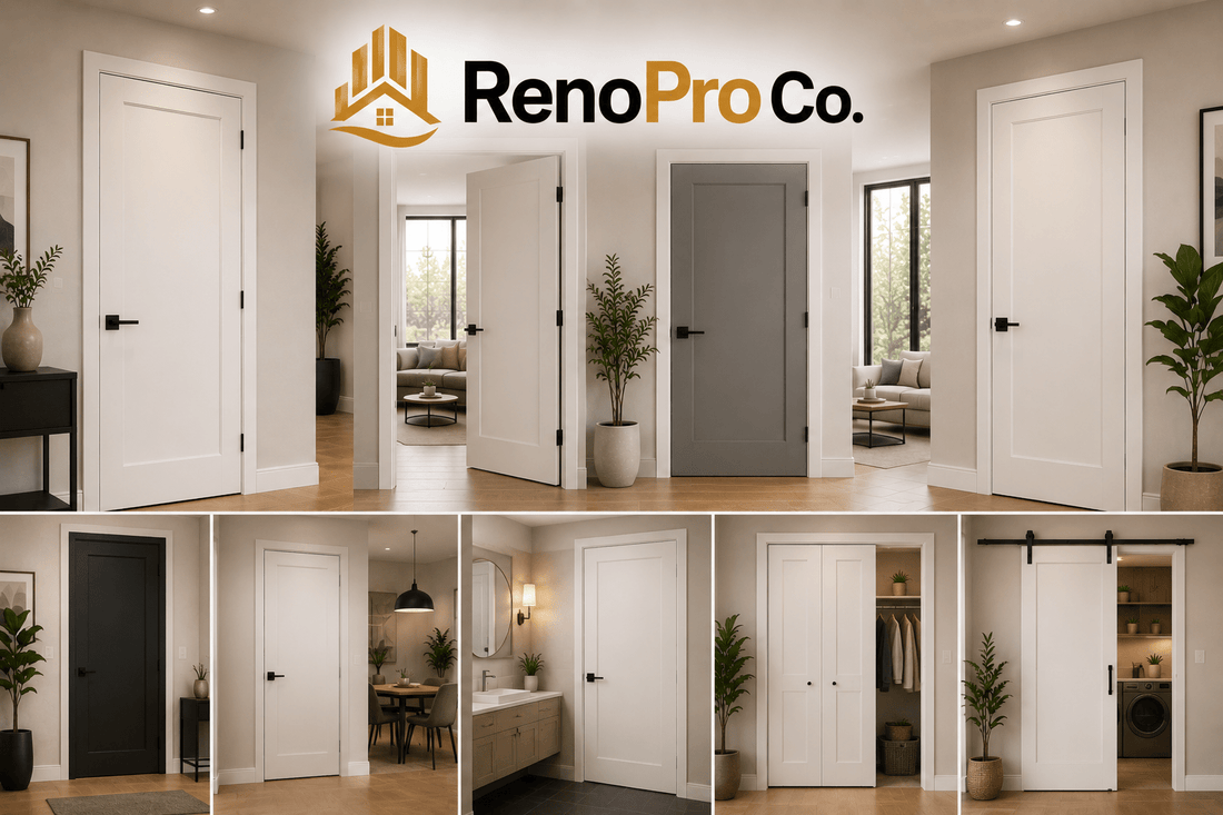 Why 1 Panel Shaker Doors Are the Top Choice for Homes in Toronto & the GTA - RenoPro Co.