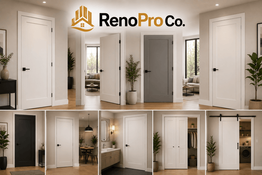 Why 1 Panel Shaker Doors Are the Top Choice for Homes in Toronto & the GTA - RenoPro Co.