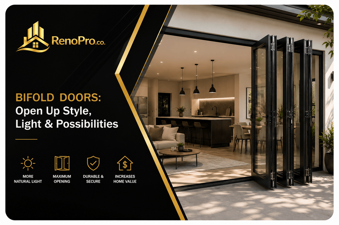 Why Bifold Doors Are the Perfect Modern Home Upgrade - RenoPro Co.