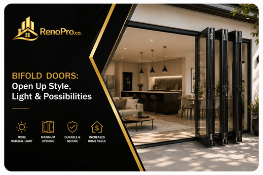 Why Bifold Doors Are the Perfect Modern Home Upgrade - RenoPro Co.