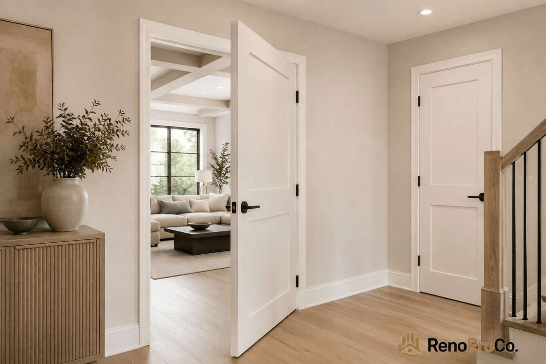 Why New Interior Doors Increase Home Value Before Selling (2026 Guide) - RenoPro Co.