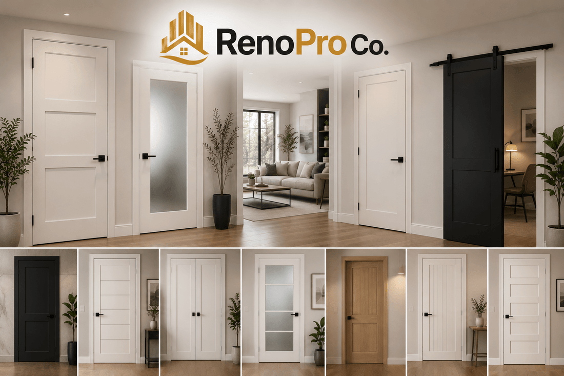 Why Shaker Interior Doors Are the Most Popular Choice in Toronto & the GTA - RenoPro Co.