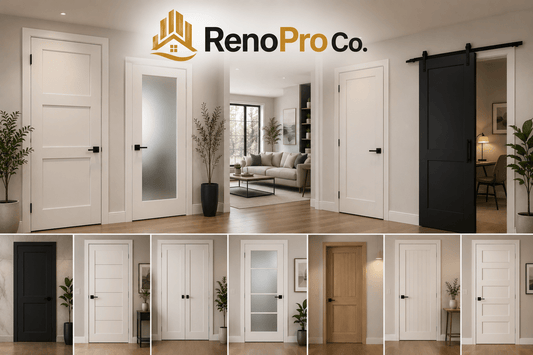 Why Shaker Interior Doors Are the Most Popular Choice in Toronto & the GTA - RenoPro Co.