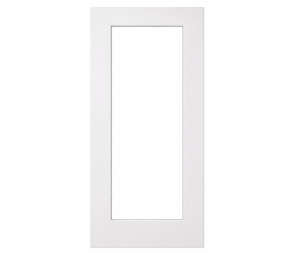 1 Panel Clear Glass Interior Door - RenoPro Co.