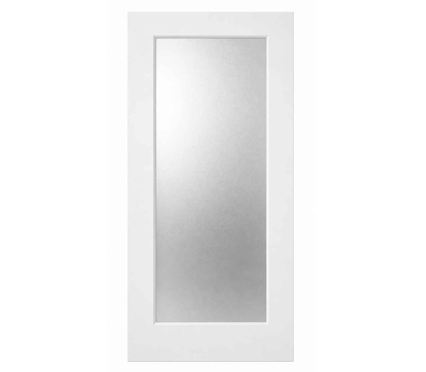 1 Panel Frosted Glass Interior Door - RenoPro Co.