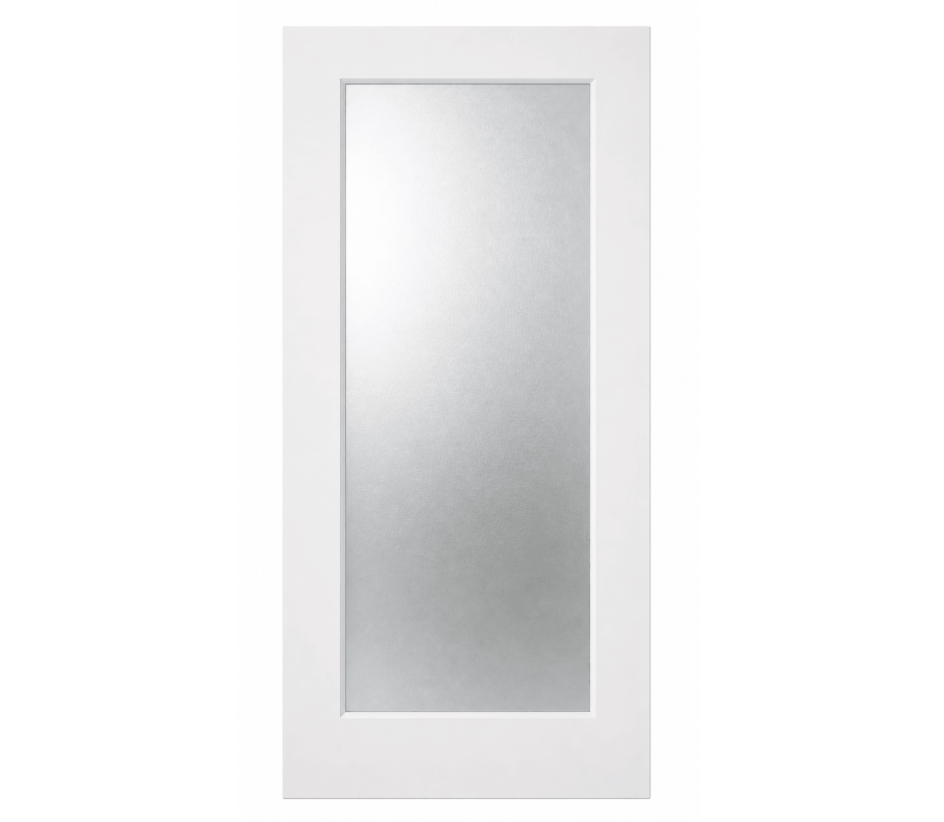 1 Panel Frosted Glass Interior Door - RenoPro Co.