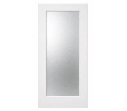 1 Panel Frosted Glass Interior Door - RenoPro Co.