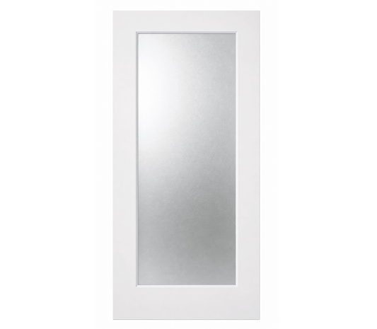 1 Panel Frosted Glass Interior Door - RenoPro Co.