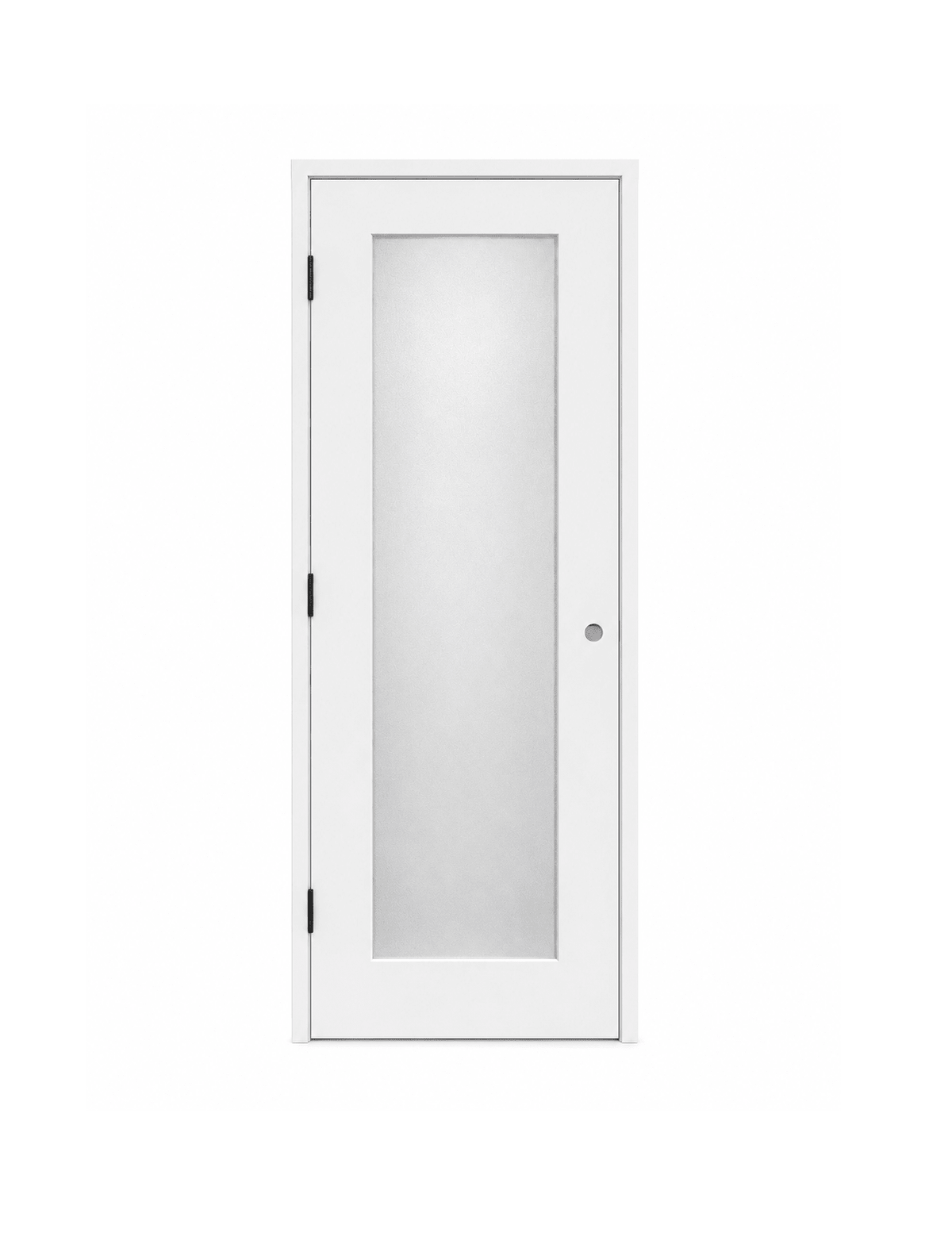 1 Panel Frosted Glass Pre-Hung Interior Door - RenoPro Co.