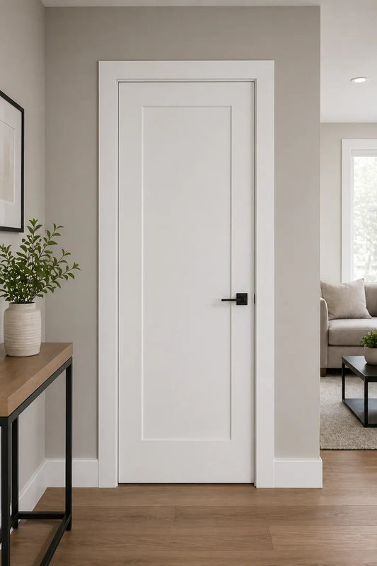 1 Panel Shaker Solid Core Interior Door - RenoPro Co.