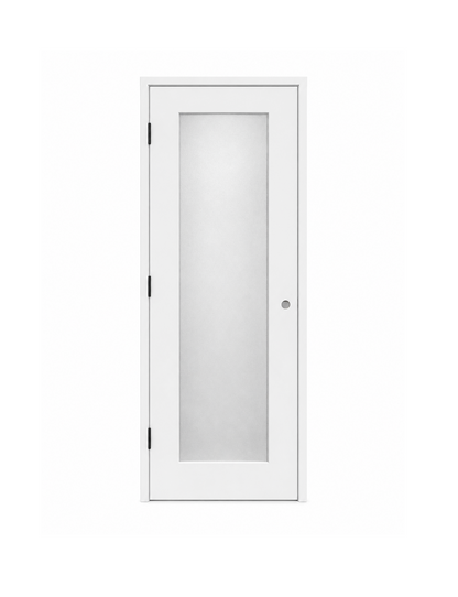 1 Panel Frosted Glass Pre-Hung Interior Door