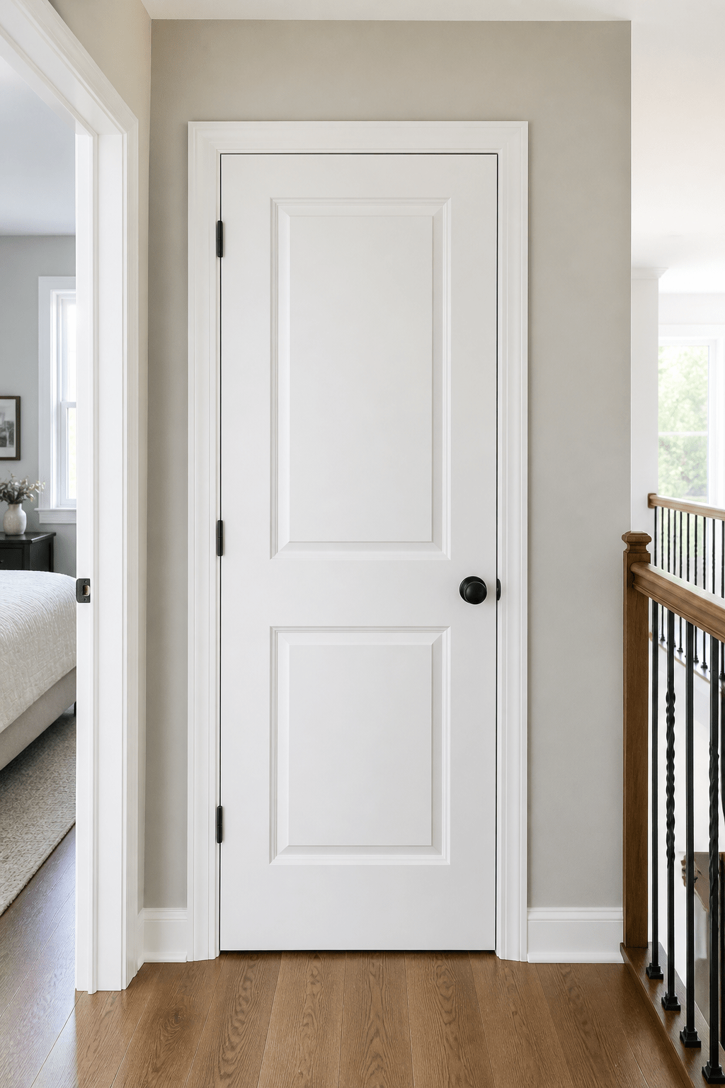 2 Panel Raised Solid Core Interior Door - RenoPro Co.