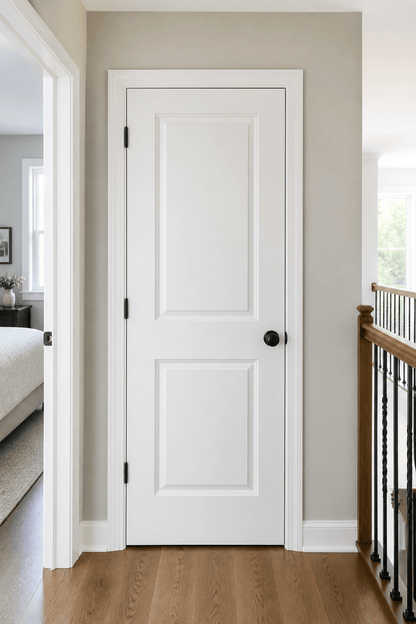 2 Panel Raised Solid Core Interior Door - RenoPro Co.