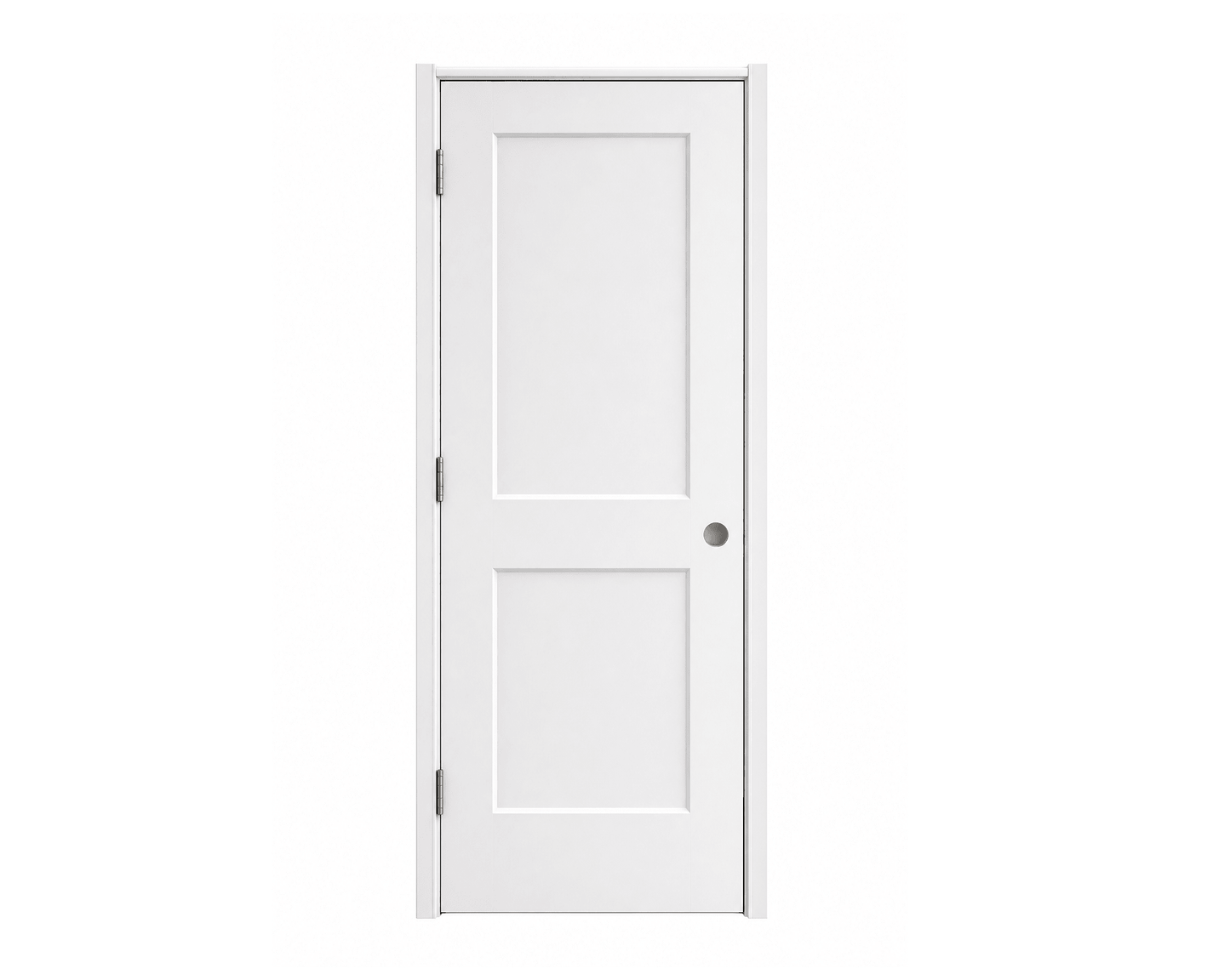 2 Panel Shaker Hollow Core Pre - Hung Interior Door - RenoPro Co.