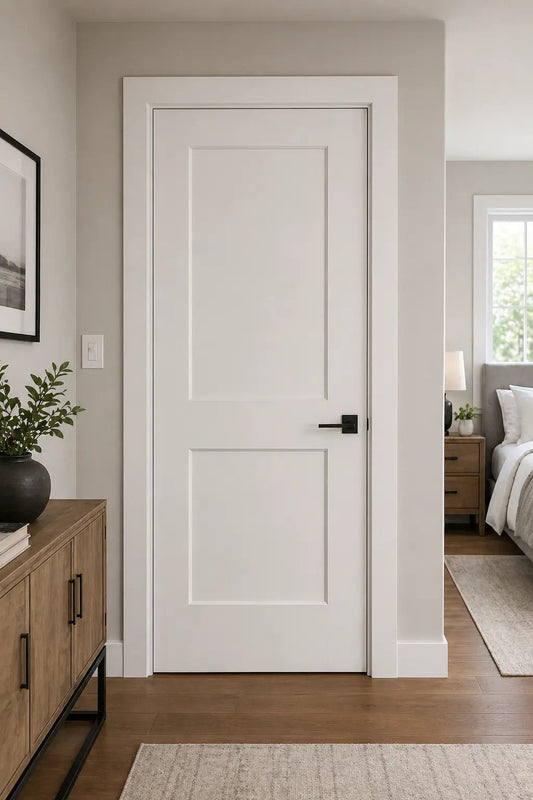 2 Panel Shaker Solid Core Interior Door - RenoPro Co.