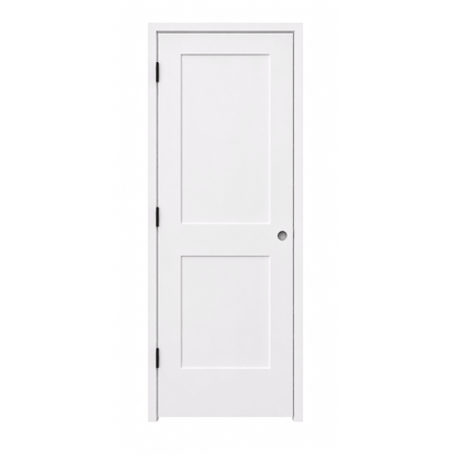 2 Panel Shaker Solid Core Pre-Hung Interior Door - RenoPro Co.