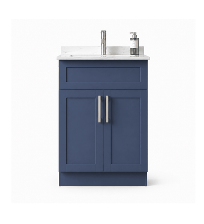 24" Modena MDF Shaker Bathroom Vanity - RenoPro Co.
