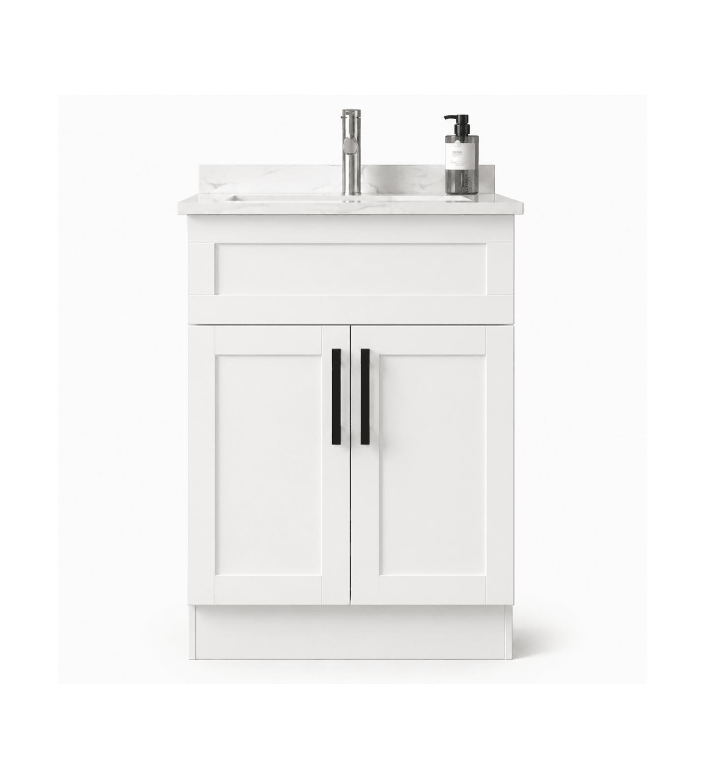 24" Modena MDF Shaker Bathroom Vanity - RenoPro Co.