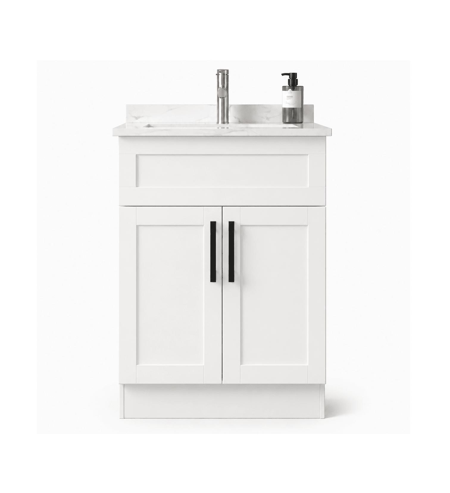 24" Modena MDF Shaker Bathroom Vanity - RenoPro Co.