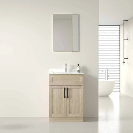 24" Modena MDF Shaker Bathroom Vanity - RenoPro Co.