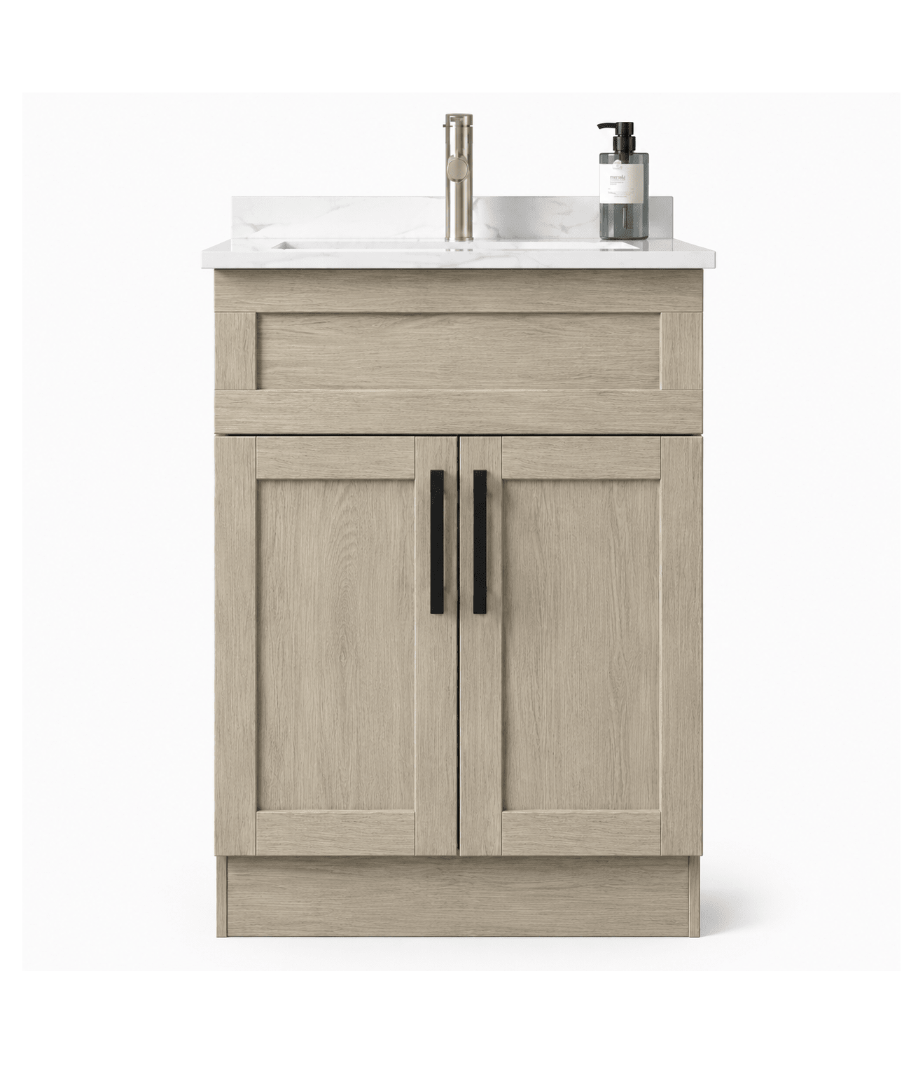 24" Modena MDF Shaker Bathroom Vanity - RenoPro Co.