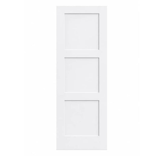 3 Panel Shaker Solid Core Interior Door - RenoPro Co.