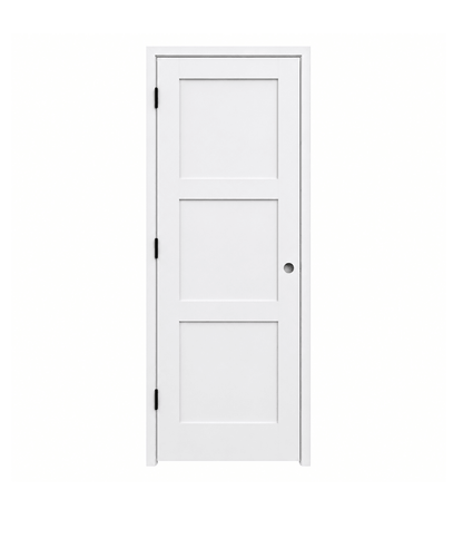 3 Panel Shaker Solid Core Pre-Hung Interior Door - RenoPro Co.