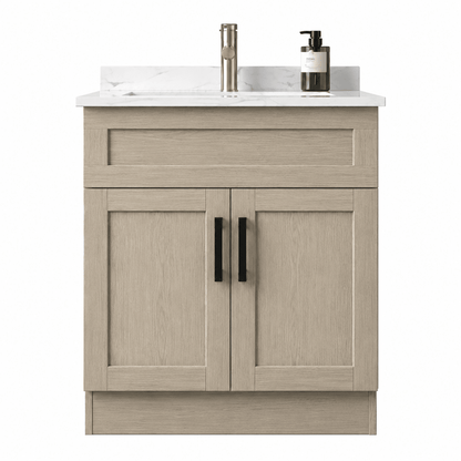 30" Modena MDF Shaker Bathroom Vanity - RenoPro Co.