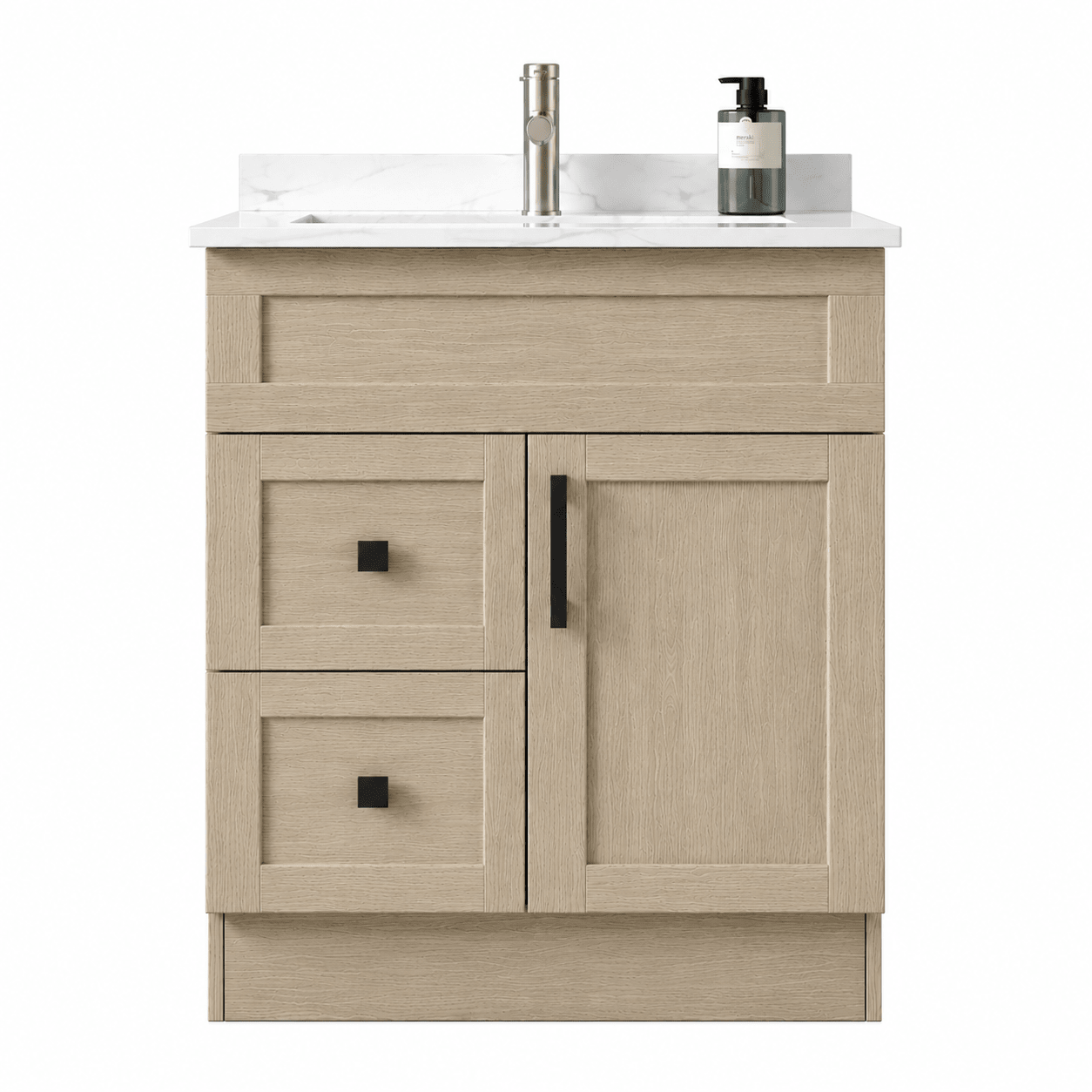 30" Modena MDF Shaker Bathroom Vanity - RenoPro Co.