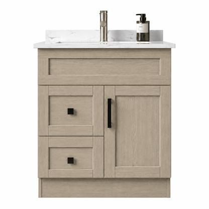 30" Modena MDF Shaker Bathroom Vanity - RenoPro Co.