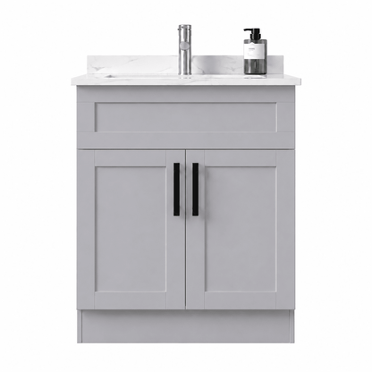 30" Modena MDF Shaker Bathroom Vanity - RenoPro Co.
