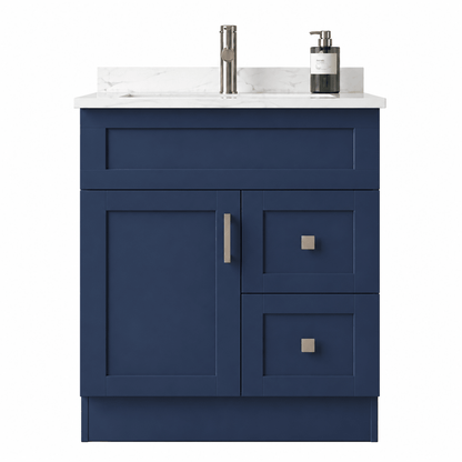 30" Modena MDF Shaker Bathroom Vanity - RenoPro Co.
