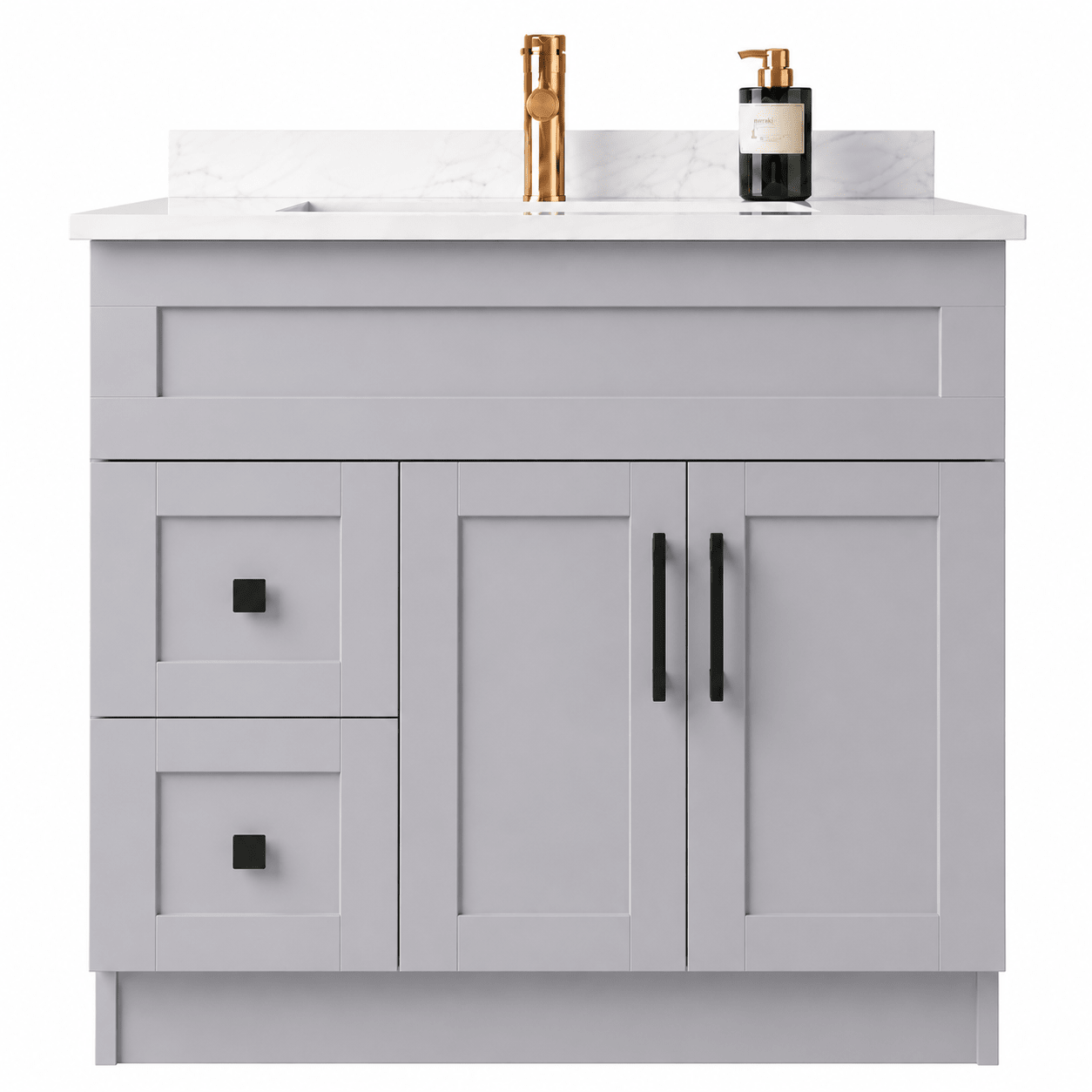 36" Modena MDF Shaker Free Standing Bathroom Vanity - RenoPro Co.