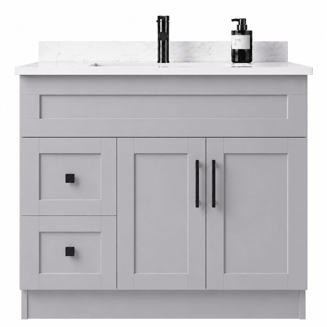 42" Modena MDF Shaker Free Standing Bathroom Vanity - RenoPro Co.