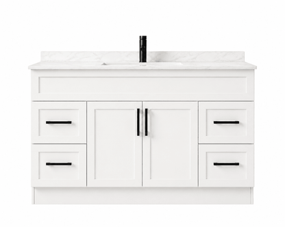 48" Modena MDF Shaker Free Standing Bathroom Vanity - RenoPro Co.