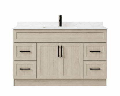 48" Modena MDF Shaker Free Standing Bathroom Vanity - RenoPro Co.
