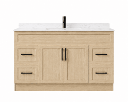 48" Modena MDF Shaker Free Standing Bathroom Vanity - RenoPro Co.