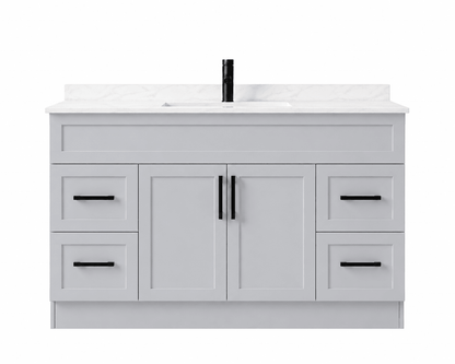 48" Modena MDF Shaker Free Standing Bathroom Vanity - RenoPro Co.