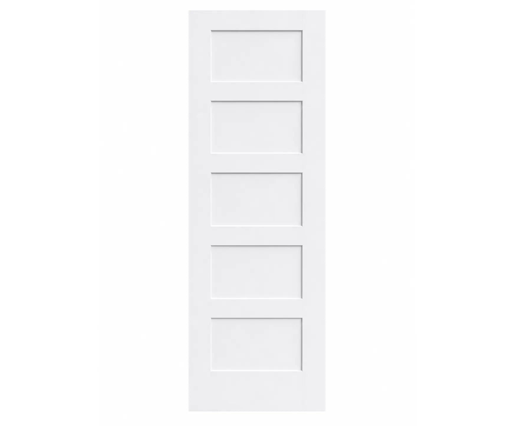 5 Panel Shaker Solid Core Interior Door - RenoPro Co.