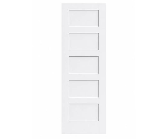 5 Panel Shaker Solid Core Interior Door - RenoPro Co.