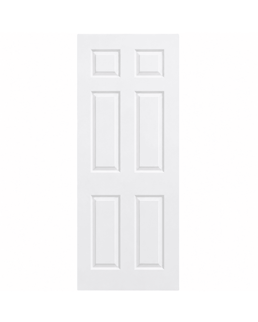 6 Panel Hollow Core Pre-Hung Interior Door - RenoPro Co.